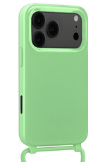 NoXx NoXx iPhone 17 Pro Hoesje met Koord Met Screenprotector - Groen