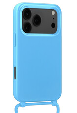 NoXx NoXx iPhone 17 Pro Max Hoesje met Koord - Lichtblauw
