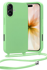 Nomfy Nomfy iPhone 17 Hoesje met Koord - Groen