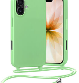 Nomfy Nomfy iPhone 17 Hoesje met Koord - Groen