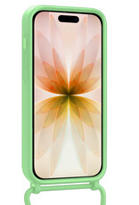 Nomfy Nomfy iPhone 17 Hoesje met Koord - Groen - 2 PACK
