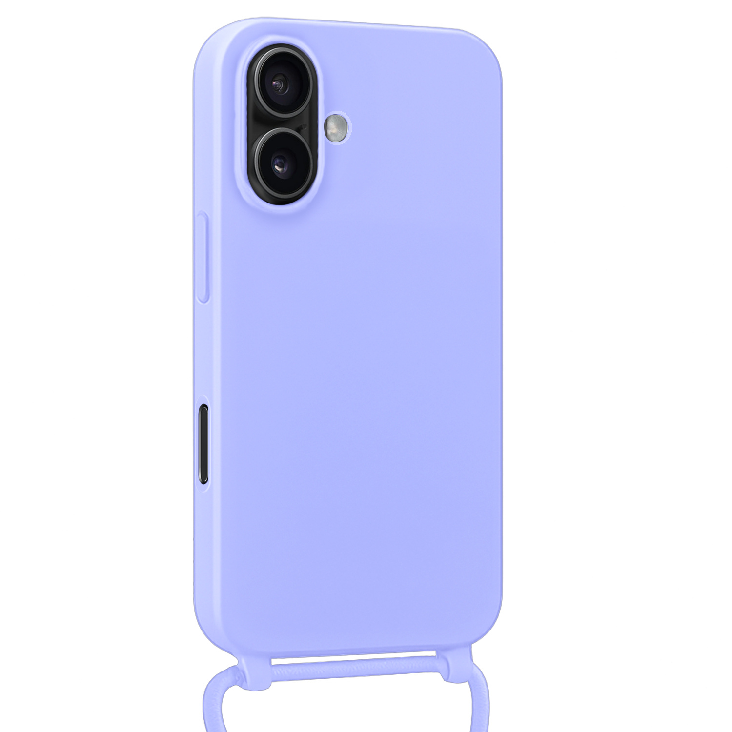 Nomfy Nomfy iPhone 17 Hoesje met Koord - Lila