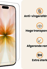 Nomfy Nomfy iPhone 17 Hoesje met Koord Met Screenprotector - Lila