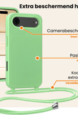 Nomfy Nomfy iPhone Air Hoesje met Koord - Groen