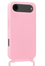 Nomfy Nomfy iPhone Air Hoesje met Koord - Lichtroze