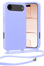 Nomfy Nomfy iPhone Air Hoesje met Koord - Lila