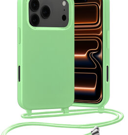 Nomfy Nomfy iPhone 17 Pro Hoesje met Koord - Groen