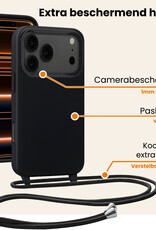 Nomfy Nomfy iPhone 17 Pro Max Hoesje met Koord - Zwart