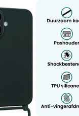 Forterra Forterra iPhone 17 Hoesje met Koord - Donkergroen