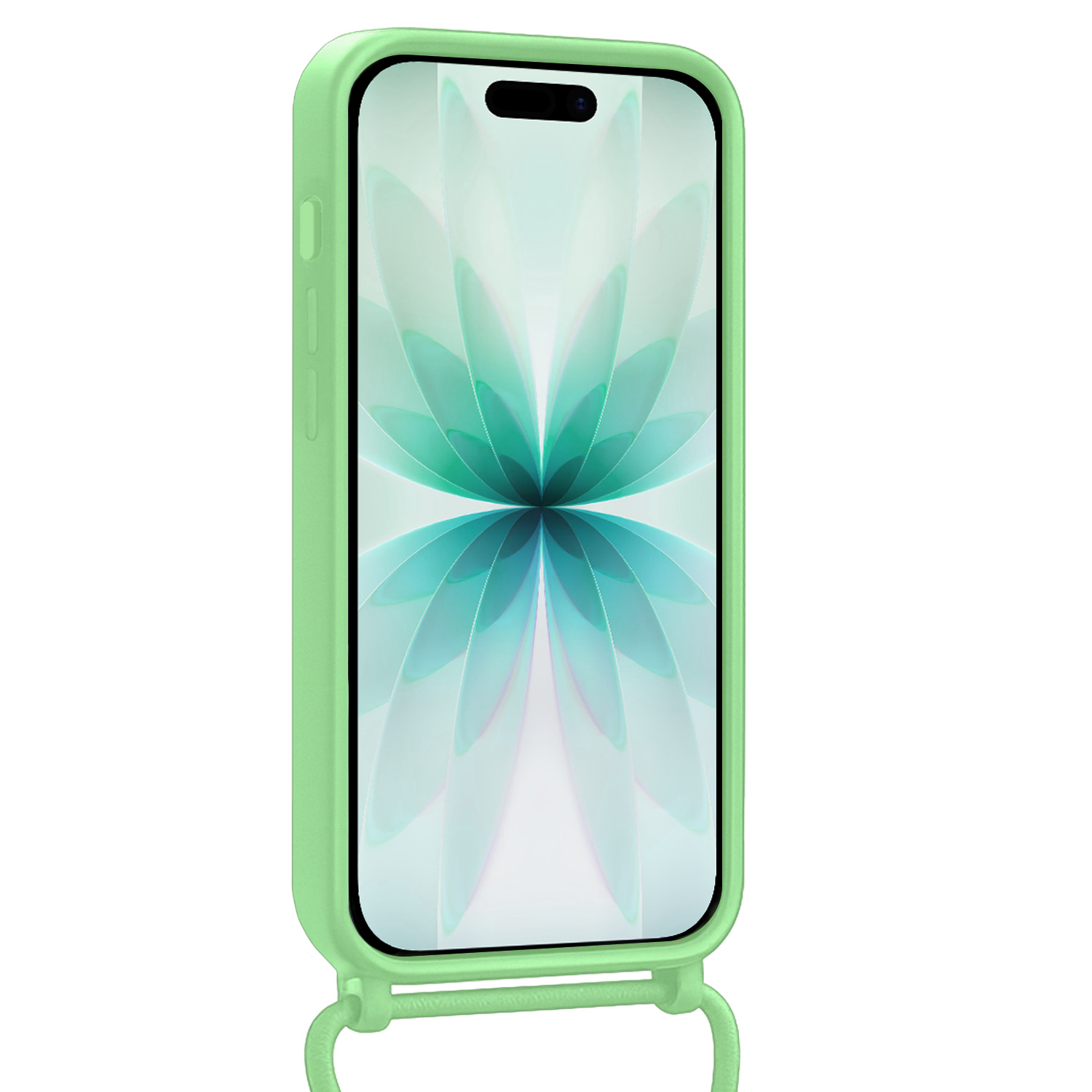 Forterra Forterra iPhone 17 Hoesje met Koord - Groen - 2 PACK