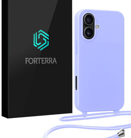 Forterra Forterra iPhone 17 Hoesje met Koord - Lila