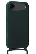 Forterra Forterra iPhone Air Hoesje met Koord - Donkergroen - 2 PACK