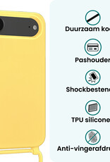Forterra Forterra iPhone Air Hoesje met Koord - Geel