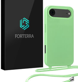 Forterra Forterra iPhone Air Hoesje met Koord - Groen