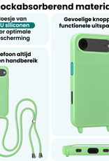 Forterra Forterra iPhone Air Hoesje met Koord - Groen