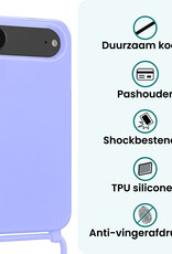 Forterra Forterra iPhone Air Hoesje met Koord - Lila