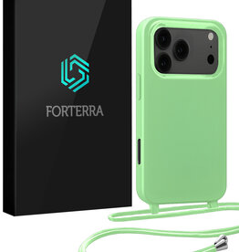 Forterra Forterra iPhone 17 Pro Max Hoesje met Koord - Groen