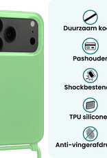 Forterra Forterra iPhone 17 Pro Max Hoesje met Koord - Groen