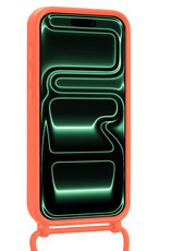 Forterra Forterra iPhone 17 Pro Max Hoesje met Koord - Papaya - 2 PACK