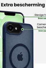 BASEY. BASEY. iPhone 17e Magsafe Hoesje - Donkerblauw