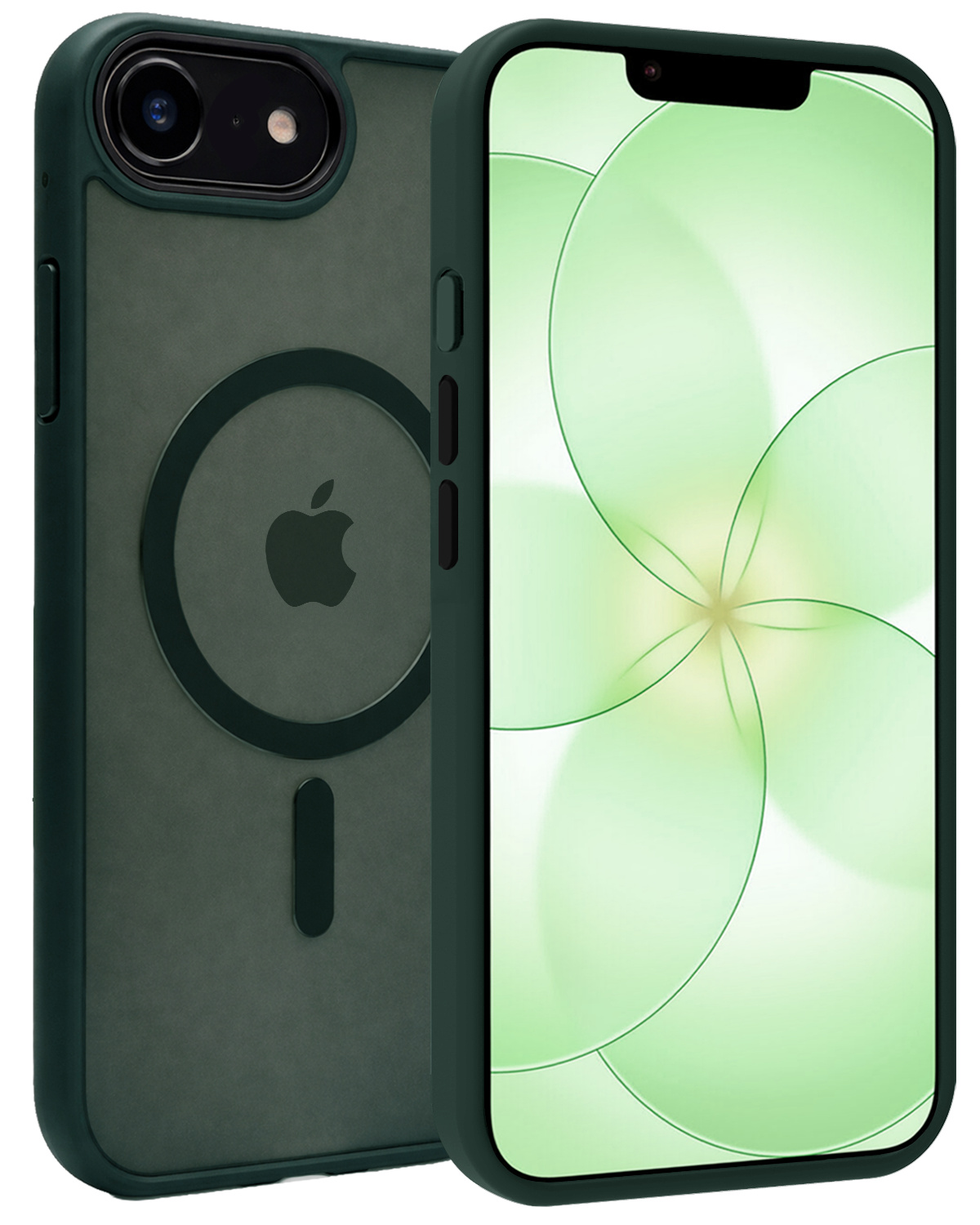 BASEY. BASEY. iPhone 17e Magsafe Hoesje - Donkergroen