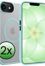 BASEY. BASEY. iPhone 17e Magsafe Hoesje - Lichtblauw - 2 PACK