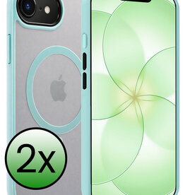 BASEY. BASEY. iPhone 17e Magsafe Hoesje - Lichtblauw - 2 PACK