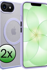 BASEY. BASEY. iPhone 17e Magsafe Hoesje - Lila - 2 PACK