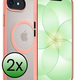 BASEY. BASEY. iPhone 17e Magsafe Hoesje - Perzik - 2 PACK