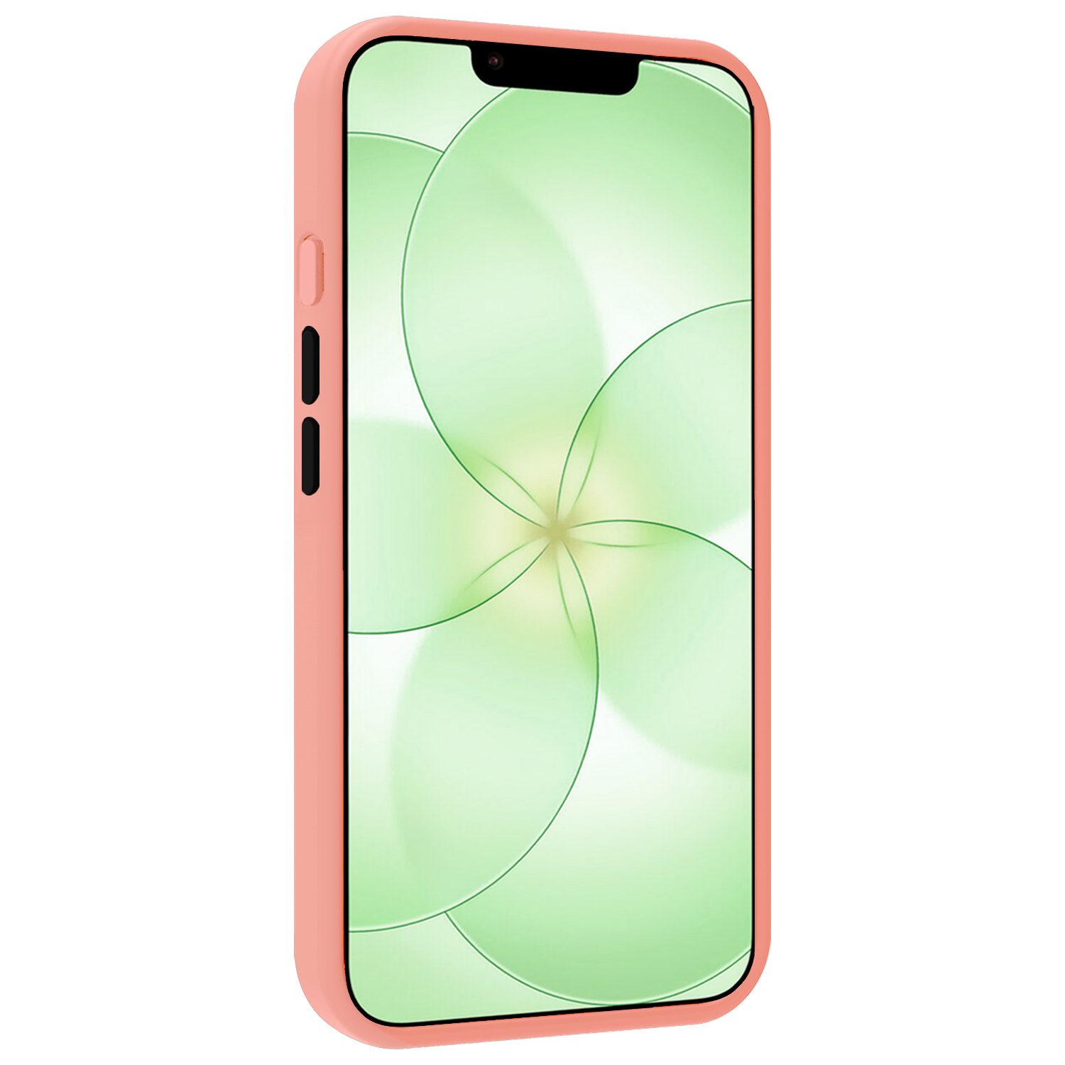 BASEY. BASEY. iPhone 17e Magsafe Hoesje Perzik Met 2x Screenprotector