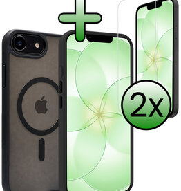 BASEY. BASEY. iPhone 17e Magsafe Hoesje Zwart Met 2x Screenprotector
