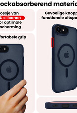 NoXx NoXx iPhone 17e Magsafe Hoesje - Donkerblauw