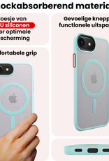 NoXx NoXx iPhone 17e Magsafe Hoesje - Lichtblauw - 2 PACK