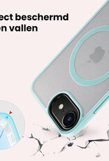 NoXx NoXx iPhone 17e Magsafe Hoesje - Lichtblauw - 2 PACK