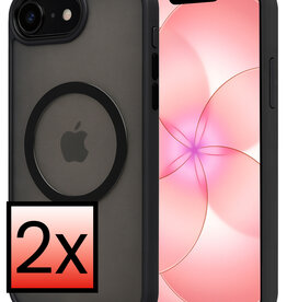NoXx NoXx iPhone 17e Magsafe Hoesje - Zwart - 2 PACK