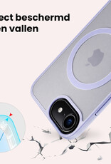 NoXx NoXx iPhone 17e Magsafe Hoesje Lila Met Screenprotector