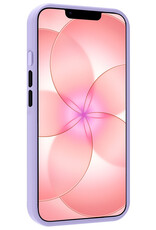 NoXx NoXx iPhone 17e Magsafe Hoesje Lila Met Screenprotector