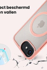 NoXx NoXx iPhone 17e Magsafe Hoesje Perzik Met Screenprotector