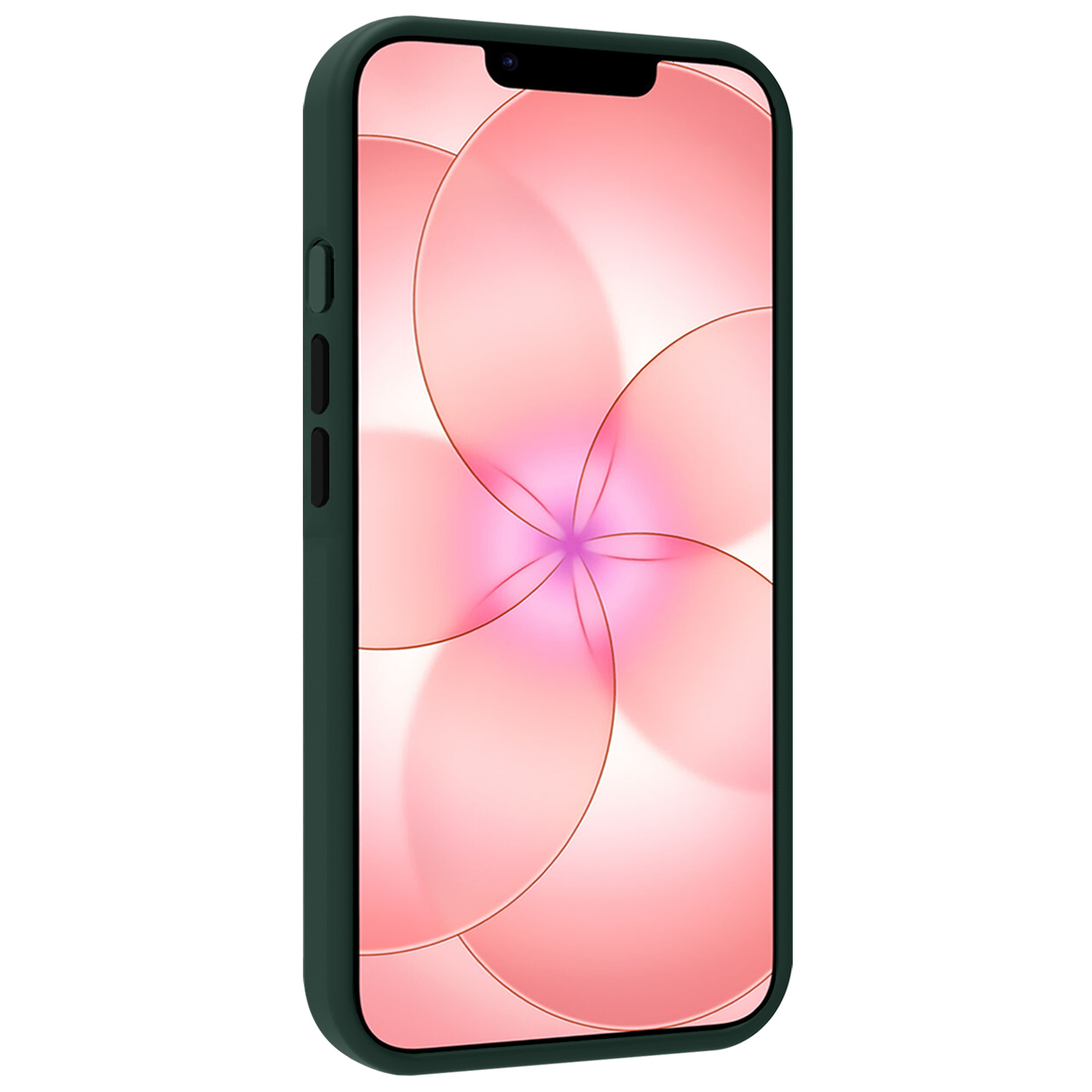 NoXx NoXx iPhone 17e Magsafe Hoesje Donkergroen Met 2x Screenprotector