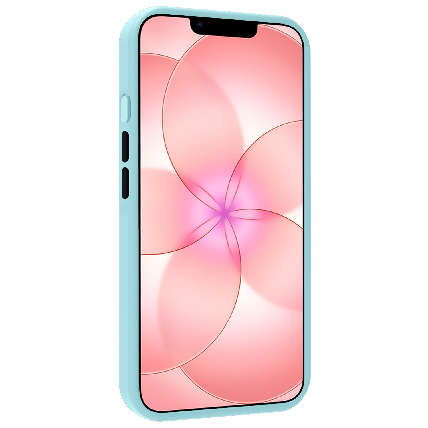 NoXx NoXx iPhone 17e Magsafe Hoesje Lichtblauw Met 2x Screenprotector