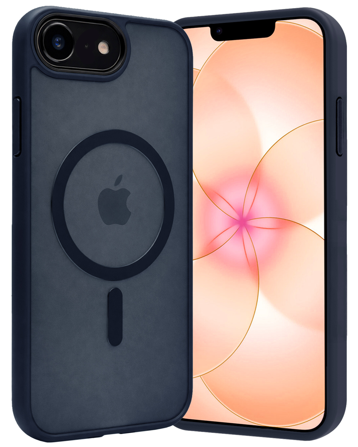 Nomfy Nomfy iPhone 17e Magsafe Hoesje - Donkerblauw