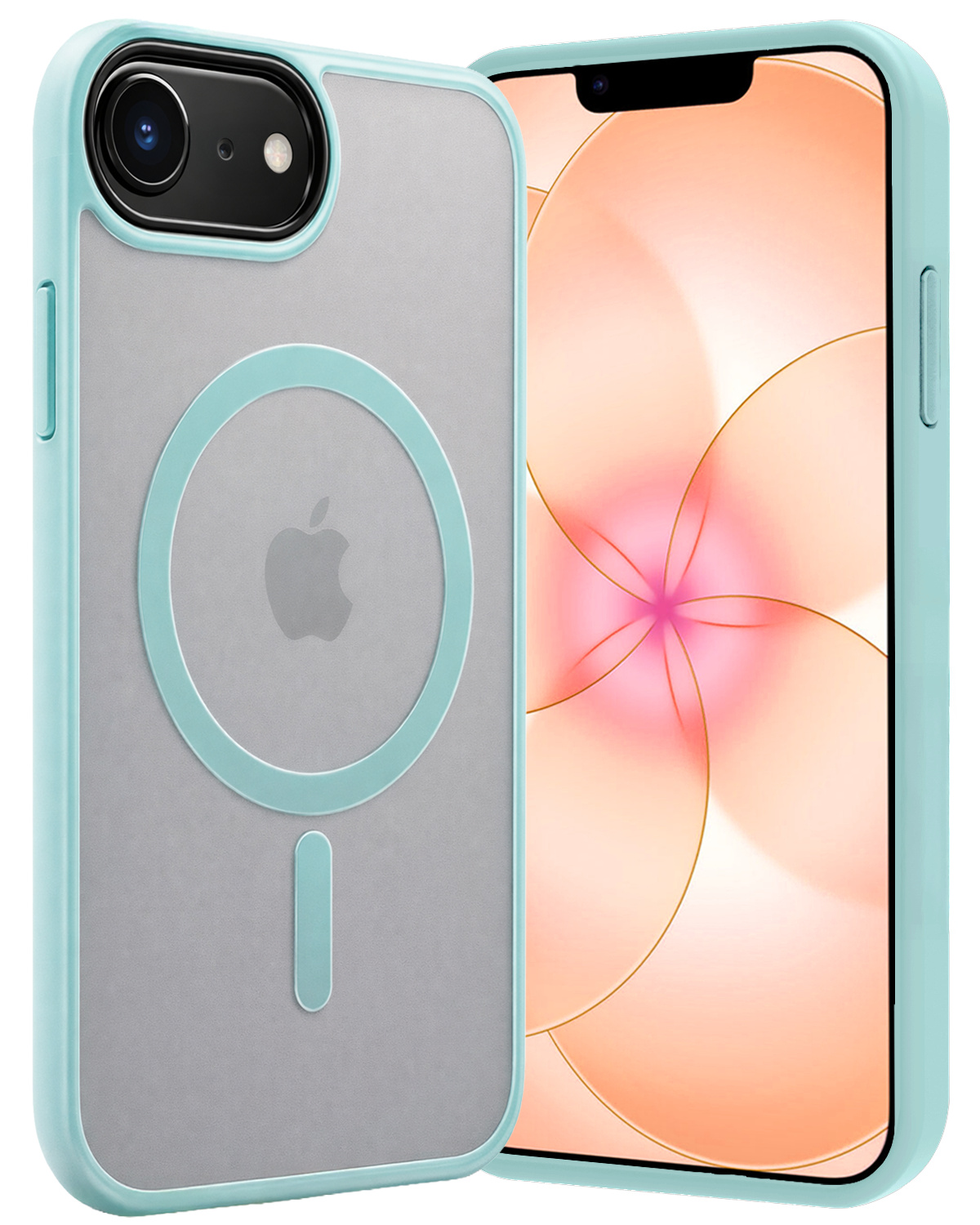 Nomfy Nomfy iPhone 17e Magsafe Hoesje - Lichtblauw