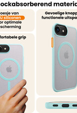 Nomfy Nomfy iPhone 17e Magsafe Hoesje - Lichtblauw