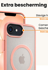 Nomfy Nomfy iPhone 17e Magsafe Hoesje - Perzik