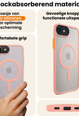 Nomfy Nomfy iPhone 17e Magsafe Hoesje - Perzik