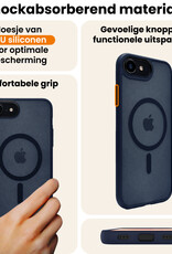 Nomfy Nomfy iPhone 17e Magsafe Hoesje - Donkerblauw - 2 PACK