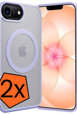 Nomfy Nomfy iPhone 17e Magsafe Hoesje - Lila - 2 PACK