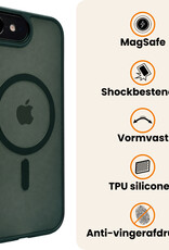 Nomfy Nomfy iPhone 17e Magsafe Hoesje Donkergroen Met Screenprotector