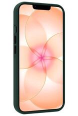 Nomfy Nomfy iPhone 17e Magsafe Hoesje Donkergroen Met Screenprotector