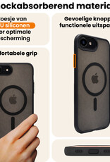 Nomfy Nomfy iPhone 17e Magsafe Hoesje Zwart Met Screenprotector
